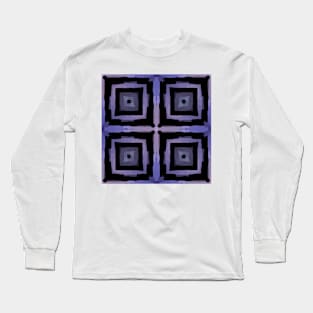 square pattern Long Sleeve T-Shirt